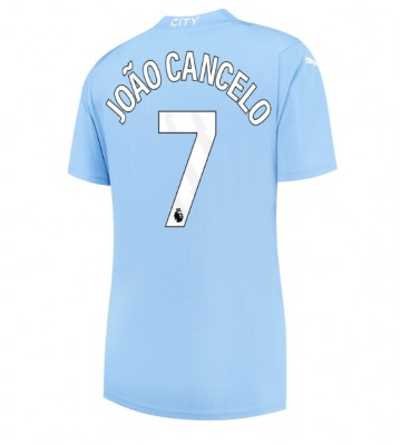 Manchester City Joao Cancelo #7 Hjemmedrakt Kvinner 2023-24 Kortermet